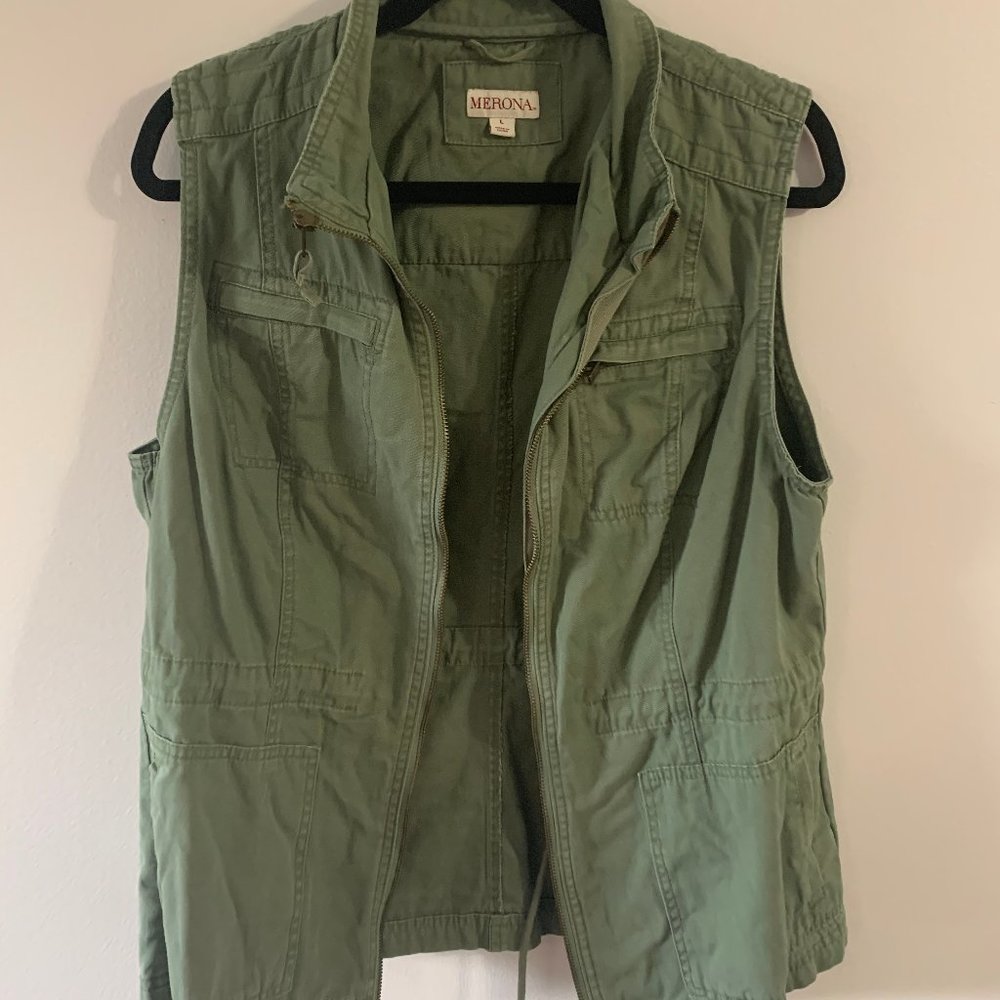 Army Green Utility Vest